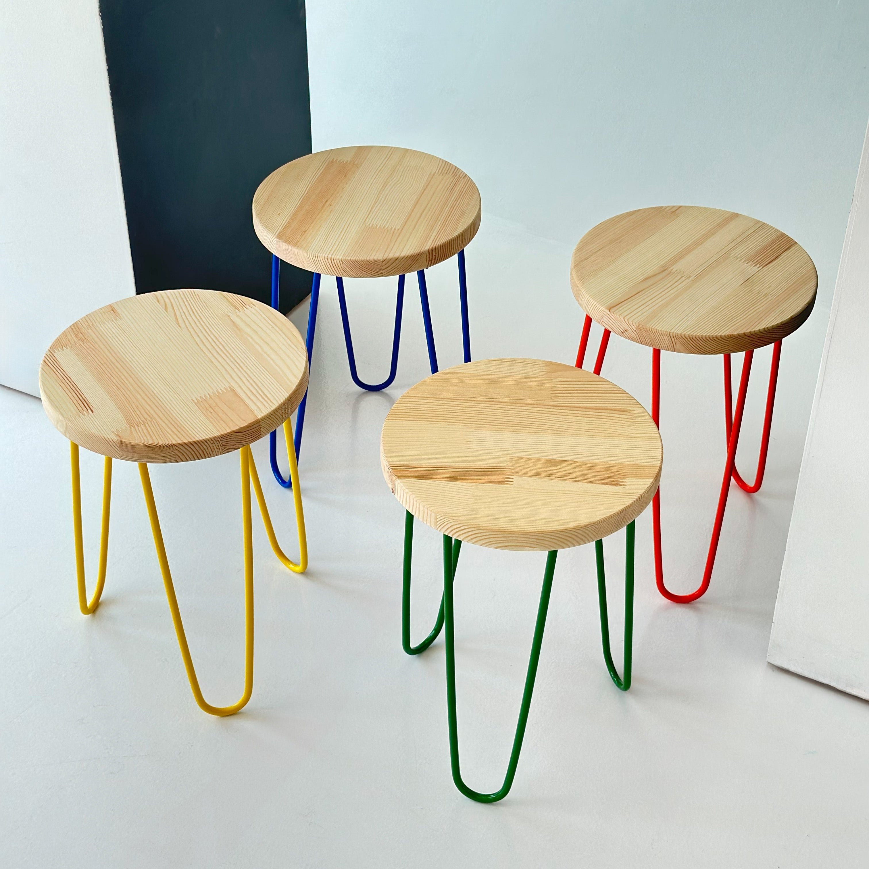 Hairpin Leg Stool