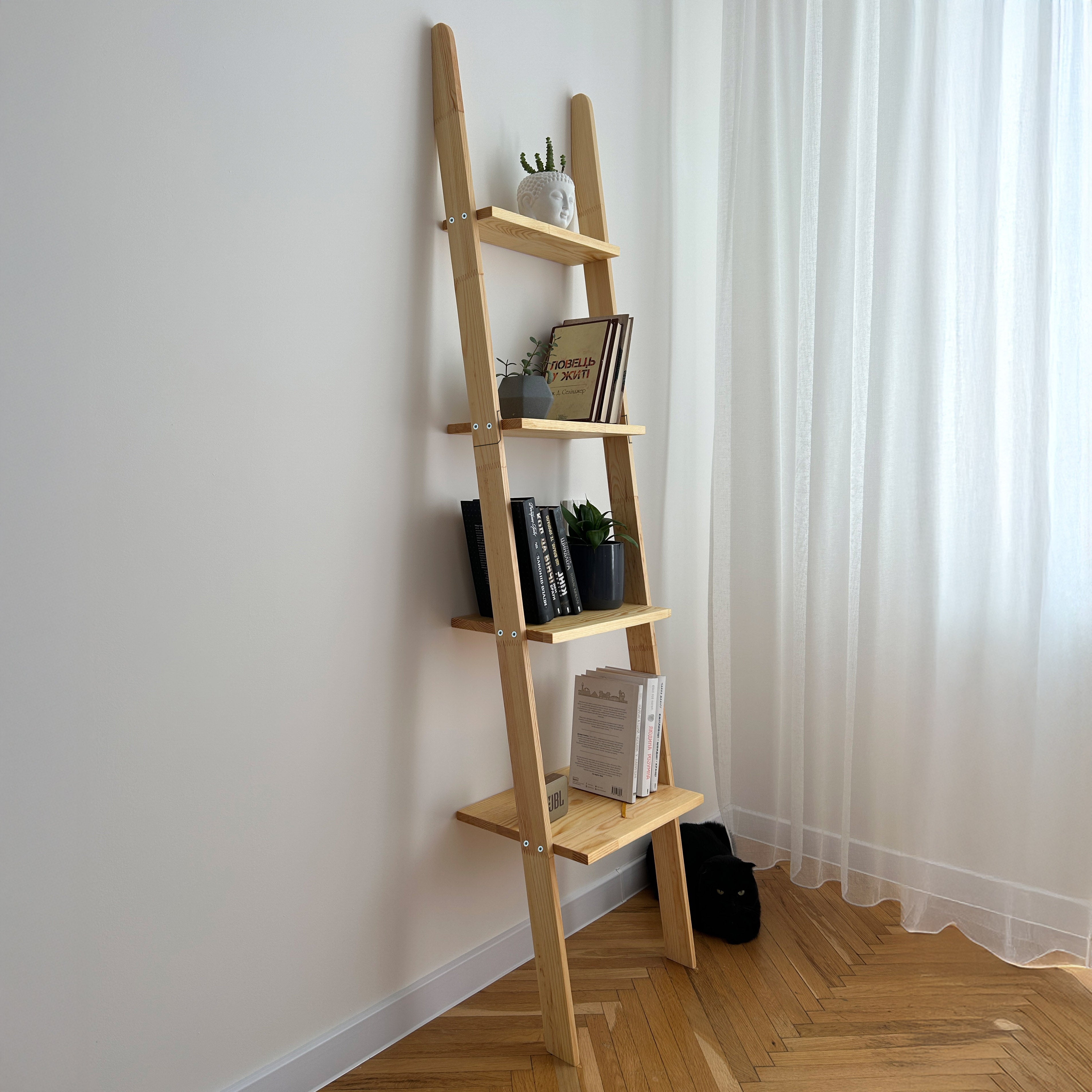 Leaning Bookcase
